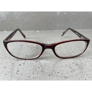 Jones New York Eyeglasses Frames ONLY J730 Women's Burgundy Full Rim 53-17-135